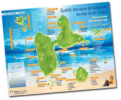 Qualite eau baignade Guadeloupe